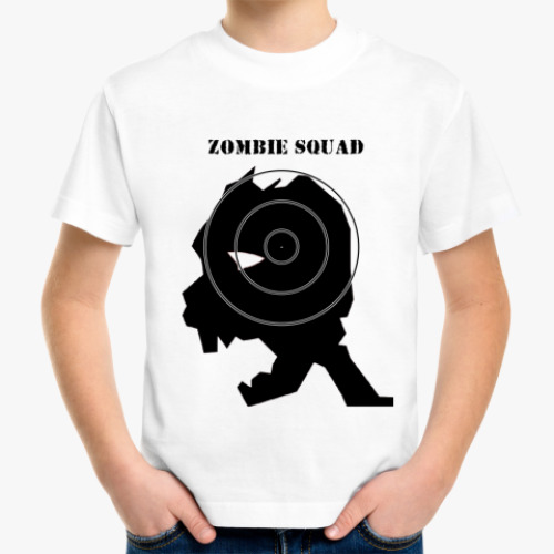 Детская футболка zombie squad
