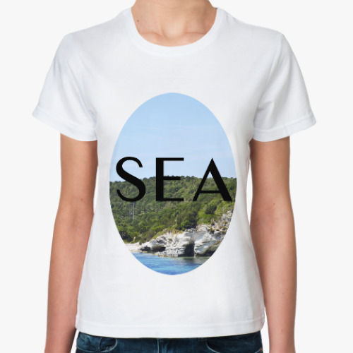 Классическая футболка Море | Sea