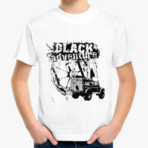 Детская футболка Black Adventure