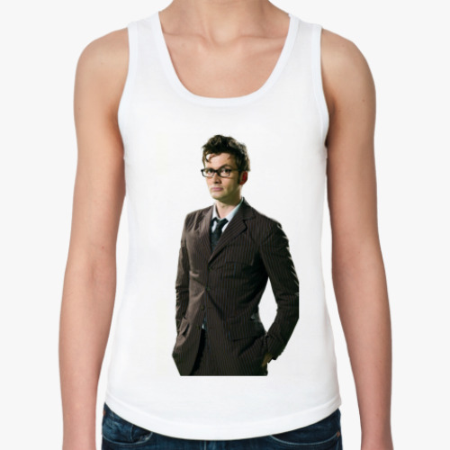 Женская майка David Tennant