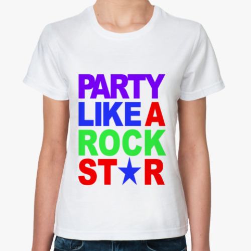Классическая футболка Rock Party
