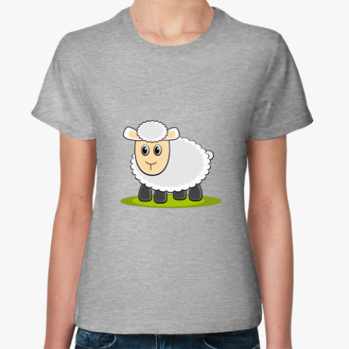 Женская футболка Sheep