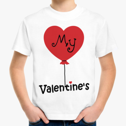 Детская футболка My Valentine's