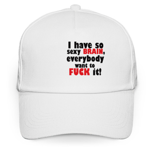 Кепка бейсболка Sexy brain