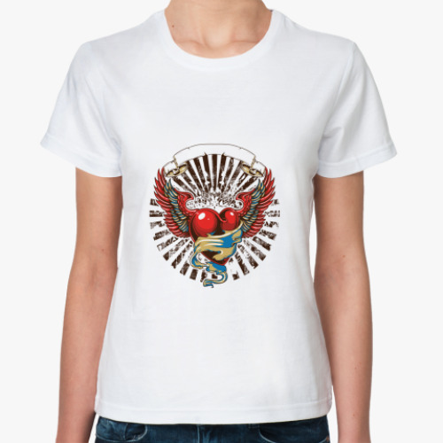 Классическая футболка Сердце