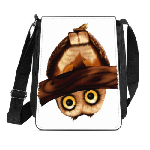 Сумка-планшет Смешная сова