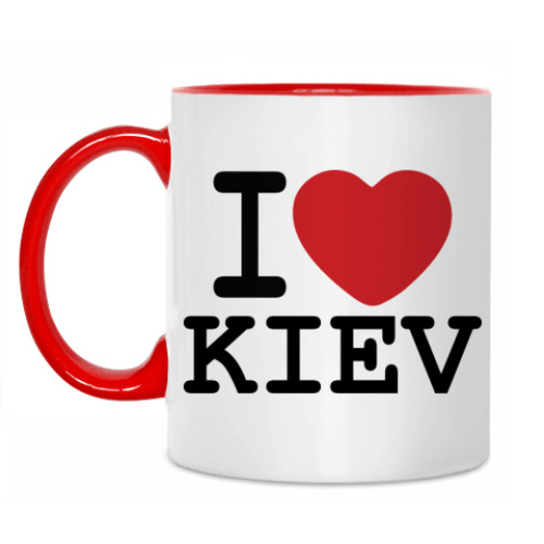 Кружка I Love Kiev