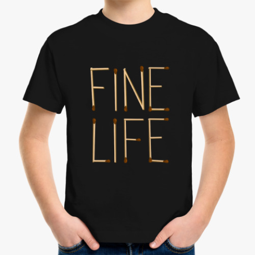 Детская футболка Fine Life