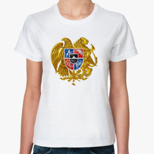 Классическая футболка Герб Армении