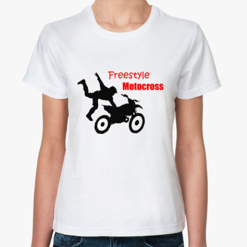 Классическая футболка motokross