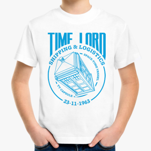 Детская футболка Time Lord
