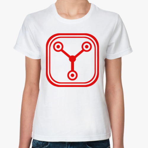 Классическая футболка Реактор (Назад в Будущее)