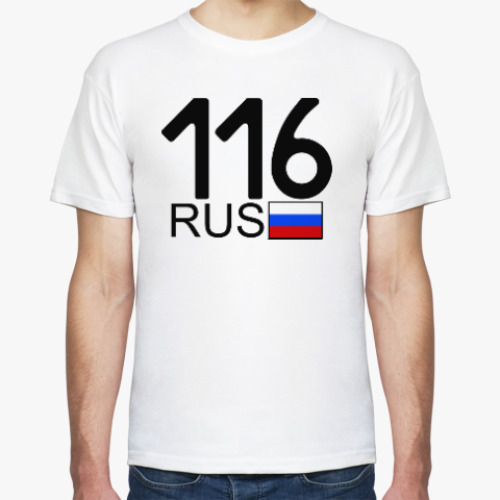 Футболка 116 RUS (A777AA)