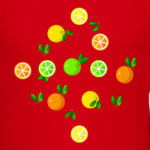 Цитрусовые фрукты: апельсин, лимон, лайм