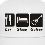 Кепк аeat sleep guitar