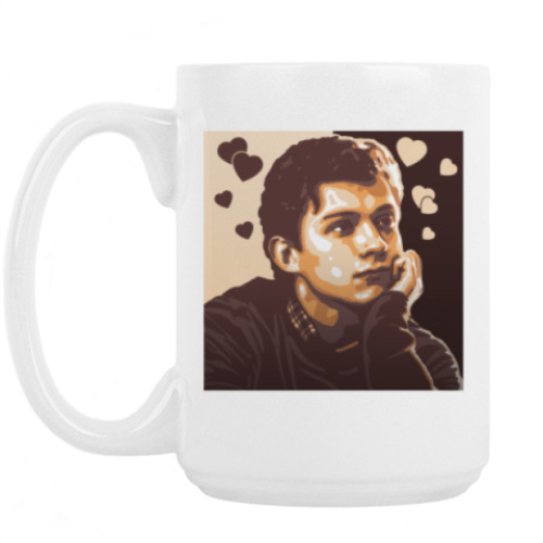 Кружка Tom Holland <3