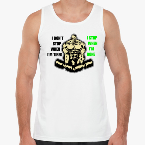 Майка Powerlifting - i don't stop