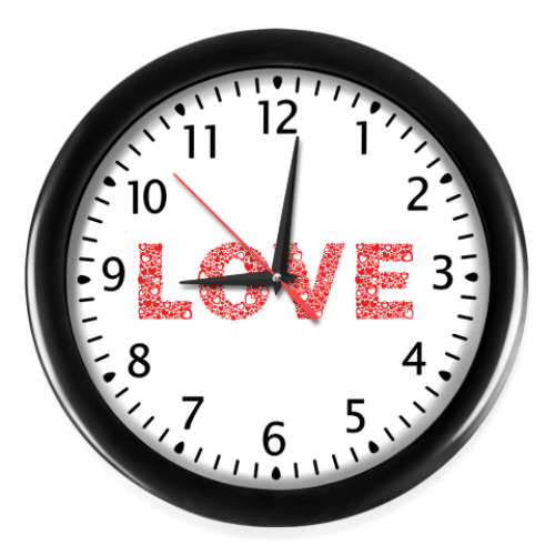 Настенные часы Любовь