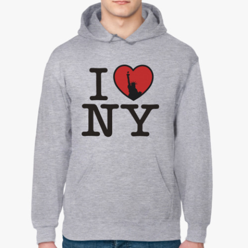 Толстовка худи I Love NY