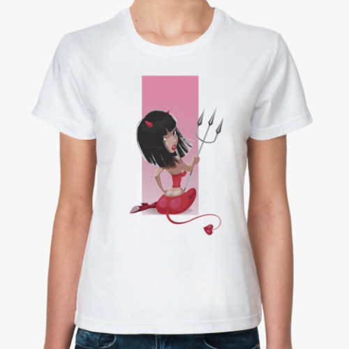 Классическая футболка Devil Girl