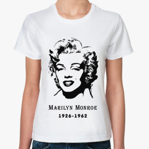 Классическая футболка Мэрилин Монро