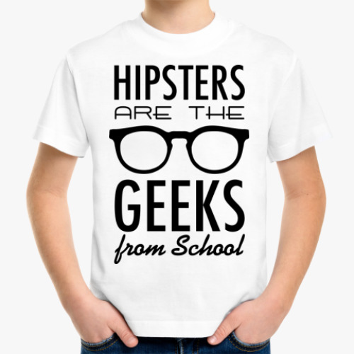 Детская футболка 'Hipsters'