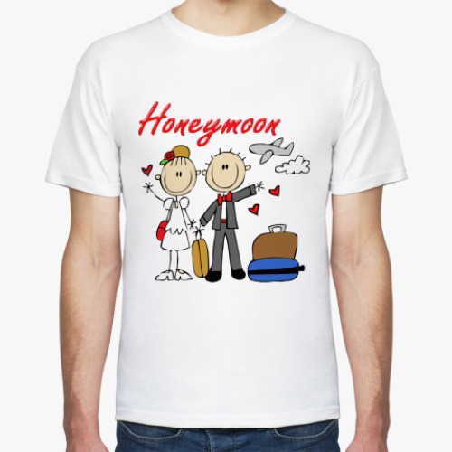 Футболка HoneyMoon - медовый месяц