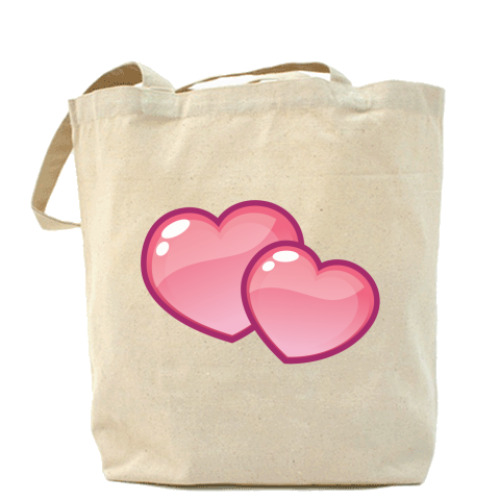 Сумка шоппер Hearts
