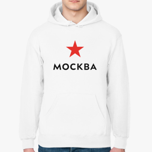 Толстовка худи логотип Москвы