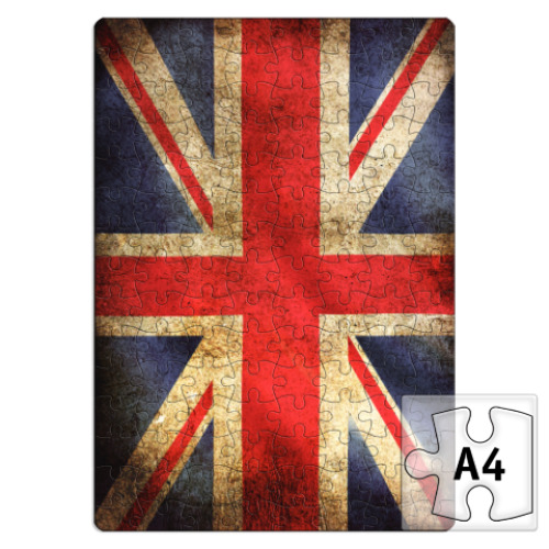 Пазл  'Флаг Великобритании'