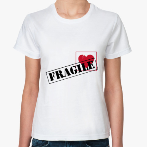 Классическая футболка Fragile