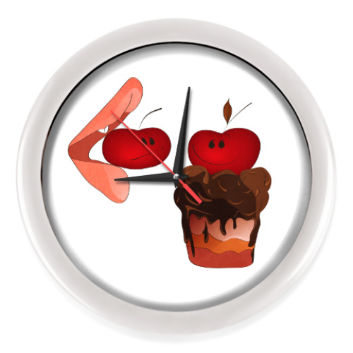 Настенные часы Cherry&Cake