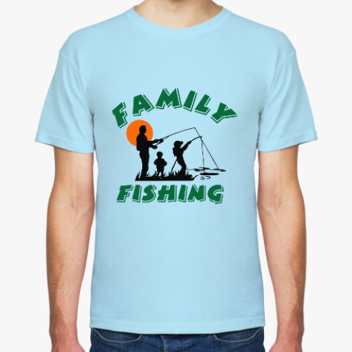 Футболка Семейная рыбалка