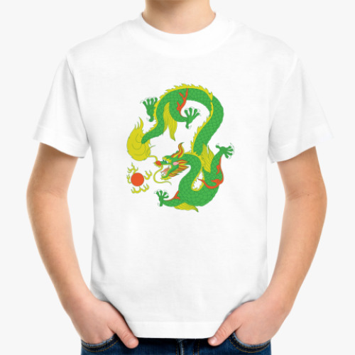Детская футболка Дракон