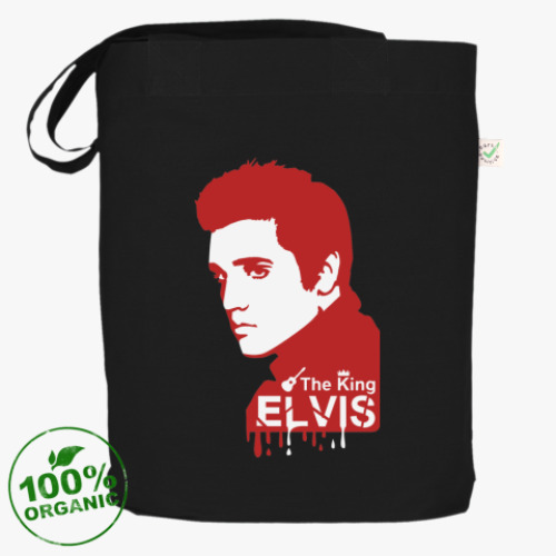 Сумка шоппер 'Elvis the king'