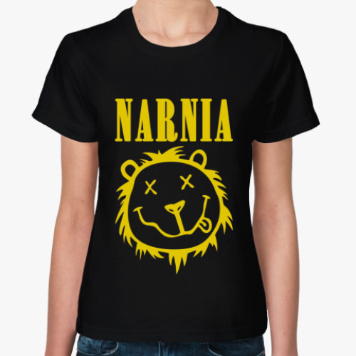 Женская футболка  Narnia/Nirvana