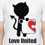 Парные футболки Love United