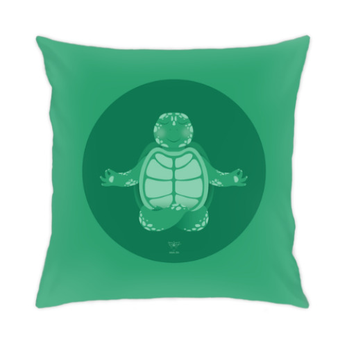 Подушка Animal Zen: T is for Turtle