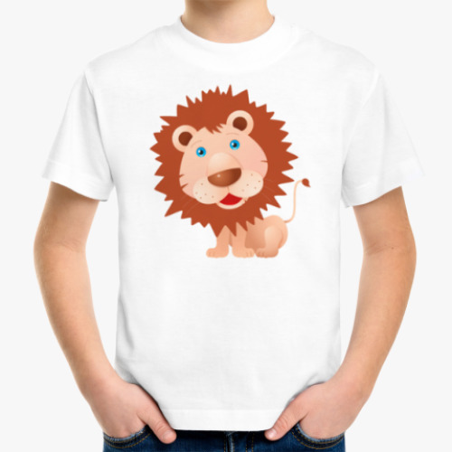 Детская футболка Львенок