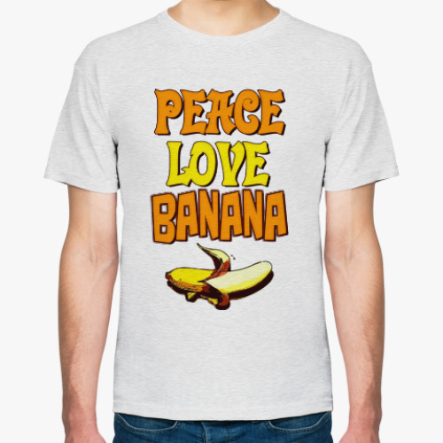 Футболка Мир, любовь, бананы!