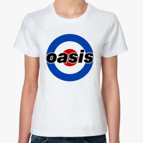 Классическая футболка  Oasis Mod Target