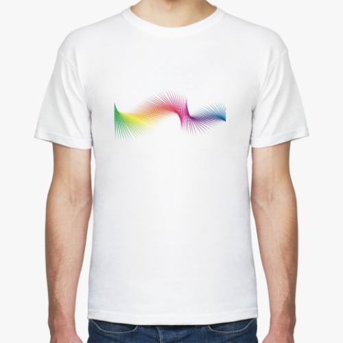 Футболка 'Pixel Rainbow'