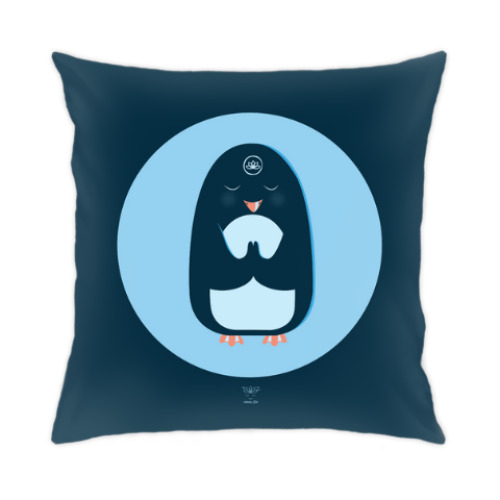 Подушка Animal Zen: P is for Penguin