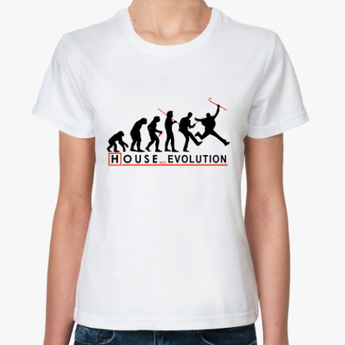 Классическая футболка House evolution
