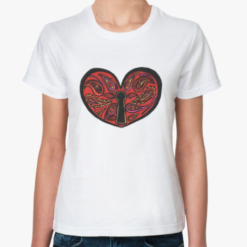 Классическая футболка День Святого Валентина