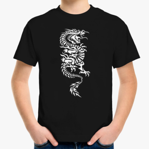 Детская футболка Японский дракон