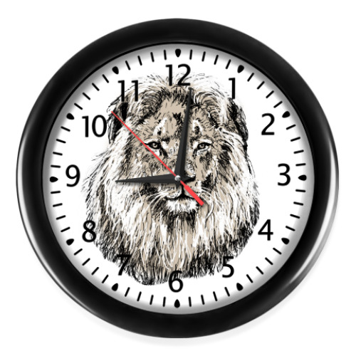 Настенные часы Лев