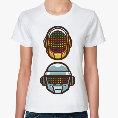 Классическая футболка Daft Punk