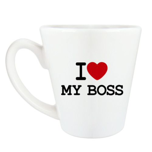 Чашка Латте I Love My Boss