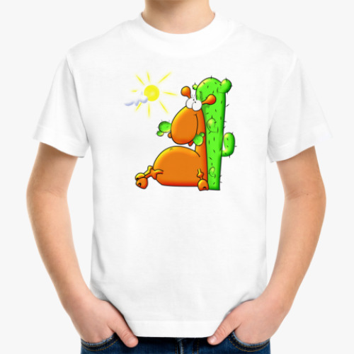 Детская футболка Пустыня